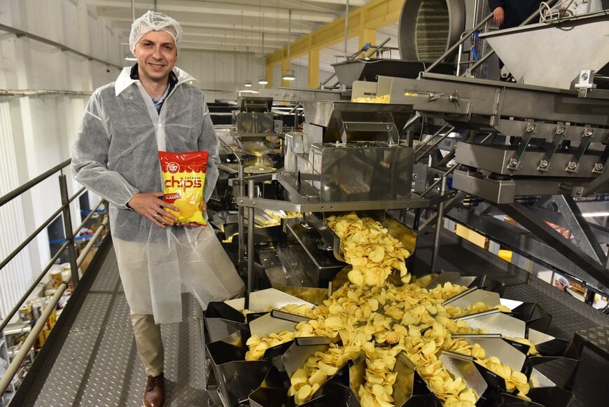 INTEGRIERTE ISHIDA-LÖSUNG FÜR WIEGEN UND VERPACKEN UNTERSTÜTZT WACHSTUM VON CHIPS WAY