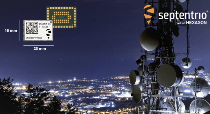 Septentrio launches mosaic-G5 T timing module