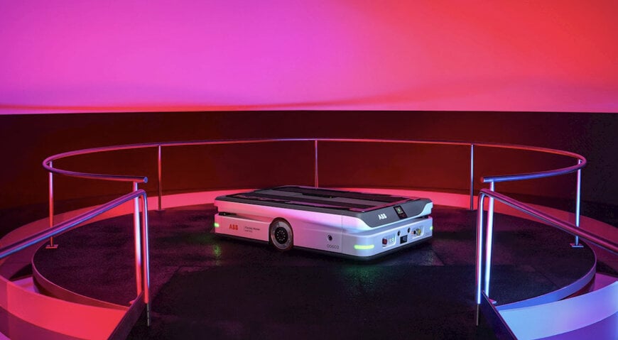 ABB APRESENTA AMR COM INTELIGÊNCIA ARTIFICIAL PARA CARGAS DE ATÉ 1.500 KG