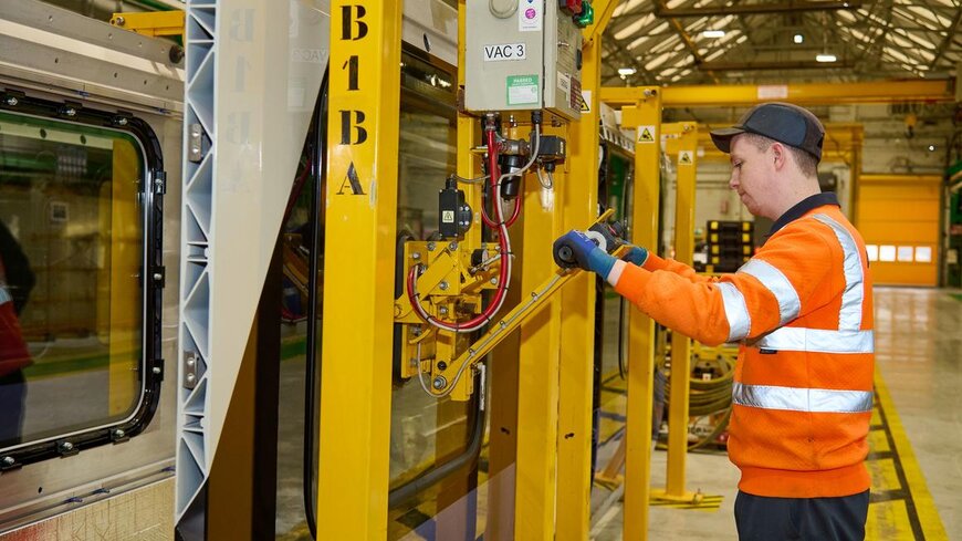 Alstom starts production on ten new Elizabeth line trains at Derby Litchurch Lane Works