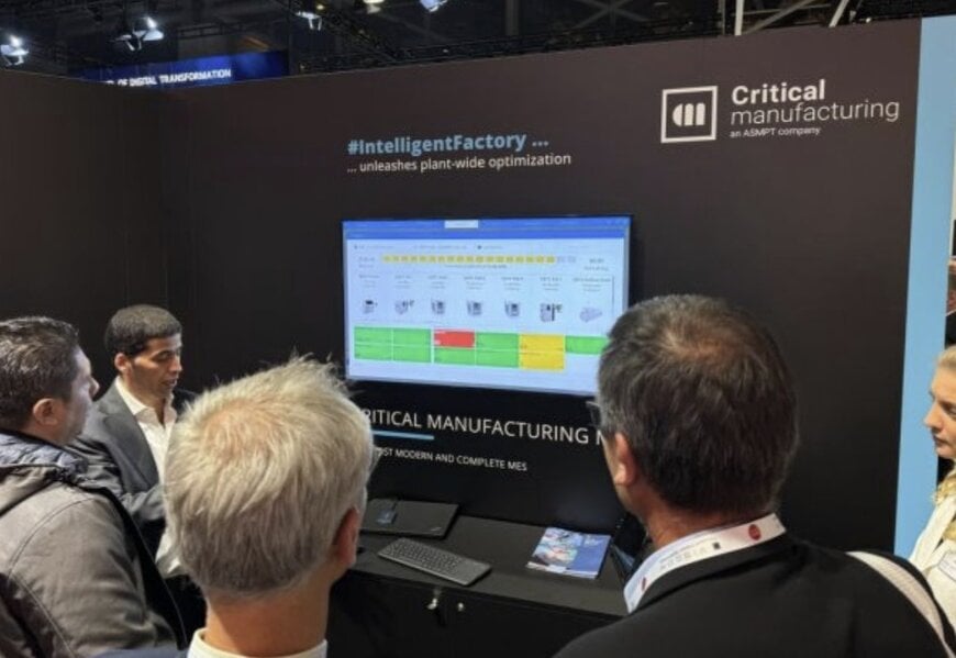 Critical Manufacturing Showcases AI-Driven Factory of the Future Experience