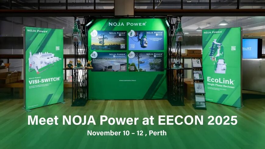 NOJA Power to Showcase EcoLink Recloser at EECON 2025 in Perth