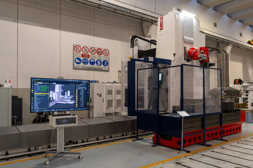 Frezarka ECOMILL PLUS HPC3 firmy EMCO Mecof oferuje obróbkę mechaniczną bez kompromisów