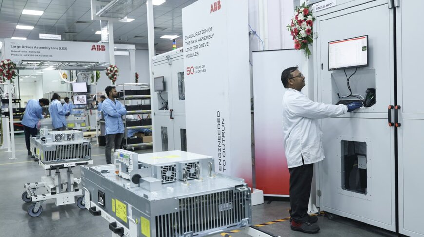 ABB India Boosts Local Manufacturing with New Energy-Efficient Drives Line