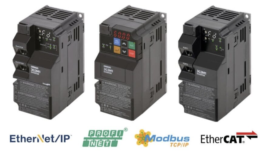 OMRON breidt M1-serie uit met nieuwe AC-drive met multiprotocol Ethernet