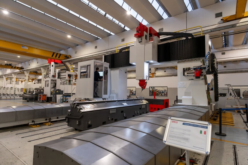 EMCO Mecof Powermill G3&nbsp;PC3: robust structure without compromising on agility