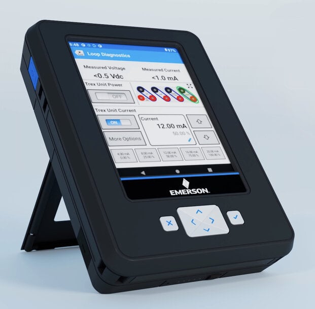 Emerson améliore l'AMS Trex pour un étalonnage certifié sur le terrain