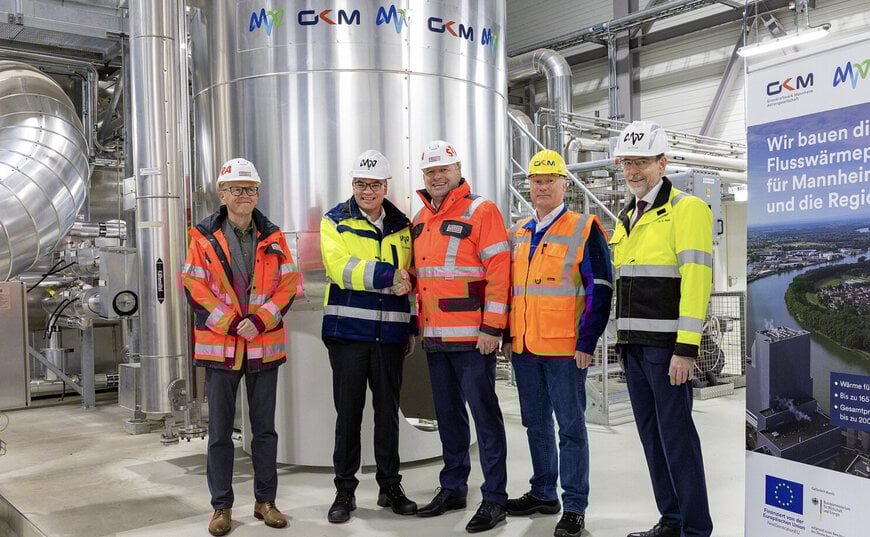 Größte Wärmepumpe der Welt entsteht in Mannheim