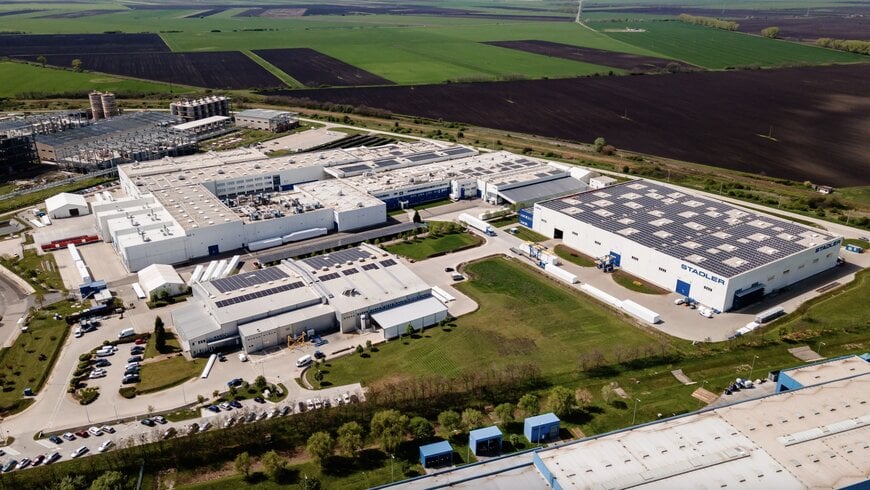 Stadler manufactures its 6000th car body in Hungary