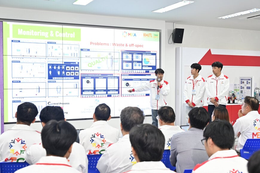 นักศึกษาจาก KMITL คว้ารางวัลชนะเลิศการแข่งขัน MECA Thailand 2025