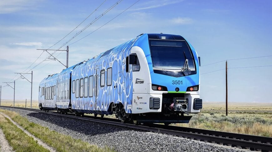 Stadler's FLIRT H2 brings hydrogen technology to California's rail commuters