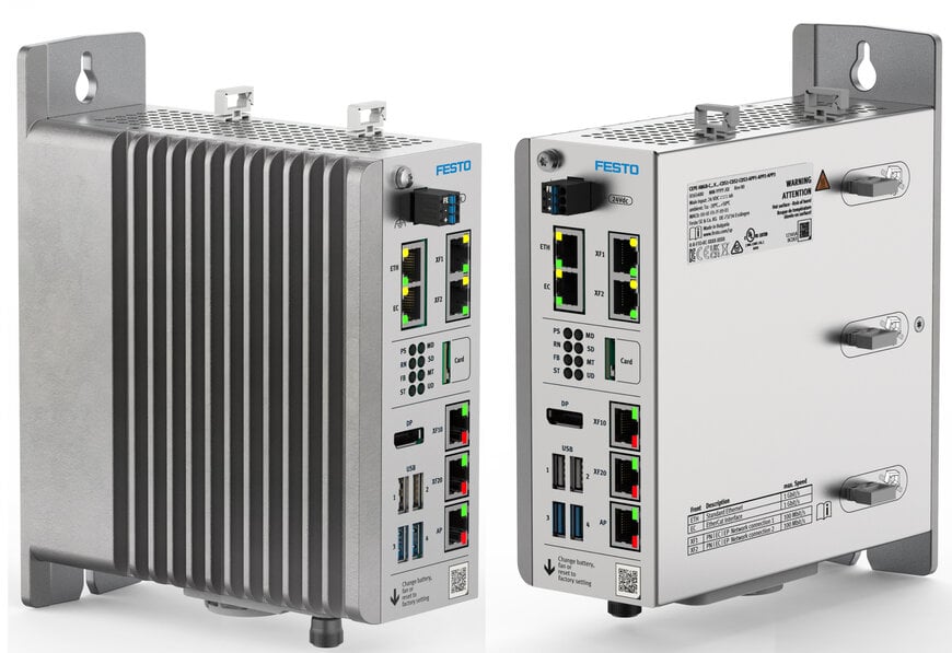 Festo adds first edge device to AX operating system