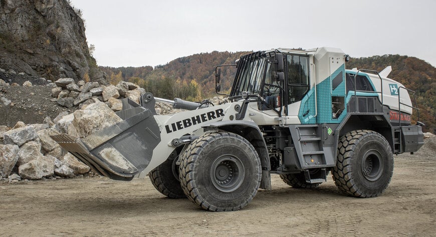 Dekarbonisierung der Baubranche: Wasserstoff-Radlader startet in den Praxistest