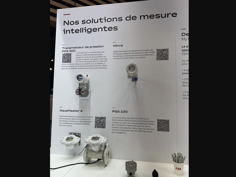 ABB présente ses innovations pour l’efficacité énergétique et hydrique à Pollutec 2025
