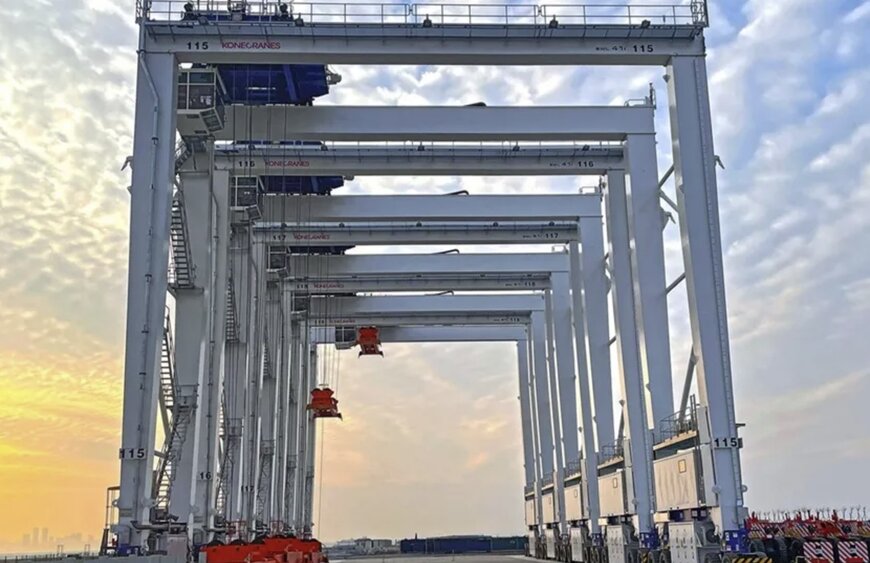 Indian Terminal Orders 30 Konecranes RTGs with E-Hybrid Technology