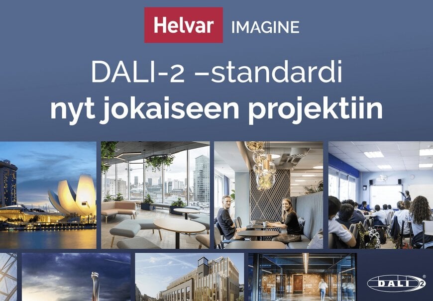 Helvar laajentaa Imagine-tuoteperhettä uudella DALI-2 Multi-Master-ohjaimella