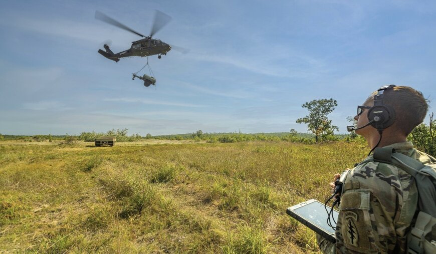 U.S. Soldier Commands Autonomous Black Hawk Using MATRIX Technology