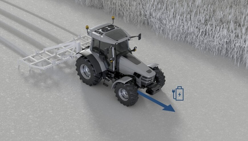 Bosch Engineering prezentuje 800-V elektryczny układ napędowy dla rolnictwa