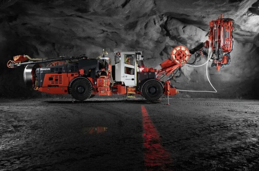Sandvik lance la première boulonneuse à câbles électrique au monde