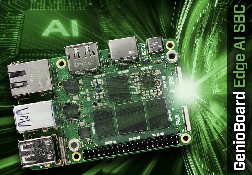 Grinn Launches AI-Ready GenioBoard SBC for Faster Embedded Development