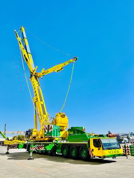 Allied Crane Hire receives Africa’s first Liebherr LTM 1650-8.1 mobile crane