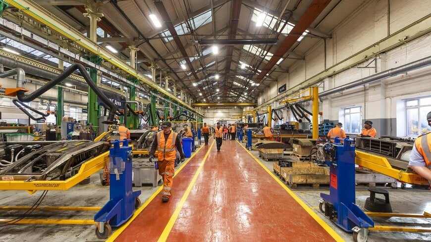 Multi-million-pound investment in state-of-the-art train component overhaul and repair facilities at Alstom’s historic Crewe Works