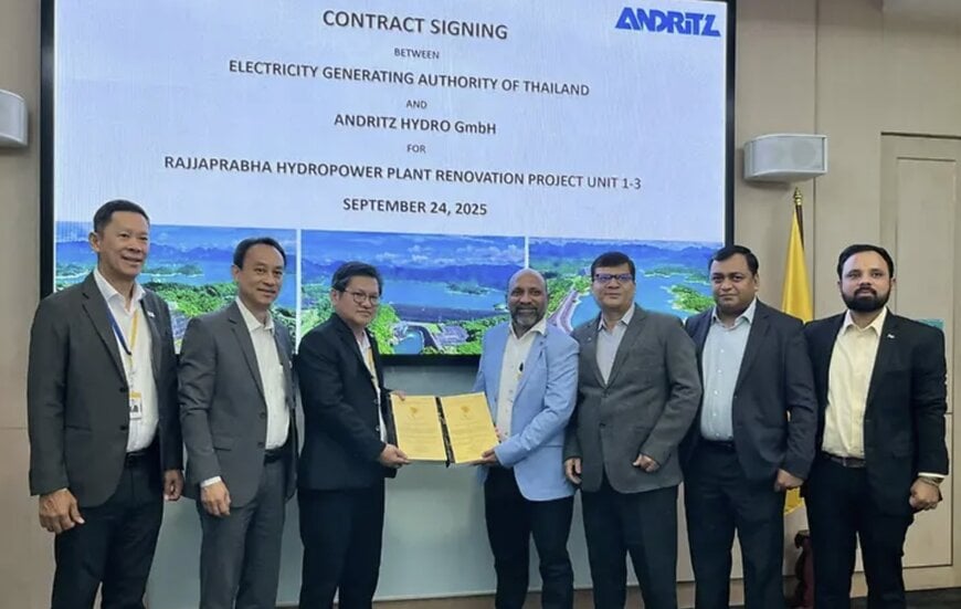 ANDRITZ to Modernize Thailand’s Rajjaprabha Hydropower Plant
