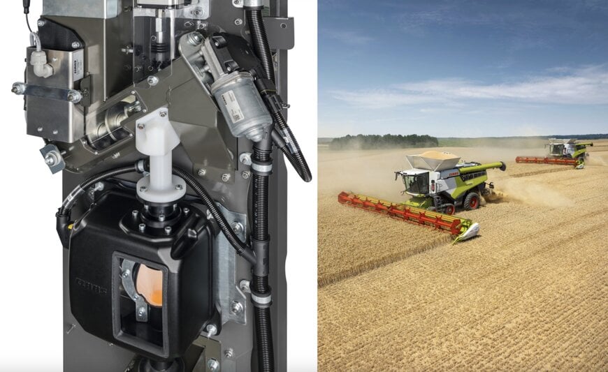 CLAAS presents NUTRIMETER GRAIN for nutrient analysis and live yield mapping on the LEXION