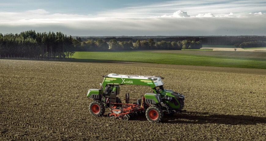 Fendt Unveils Autonomous Xaver GT System Carrier