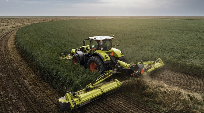 CLAAS presents new DISCO 1100 DIRECT SWATHER