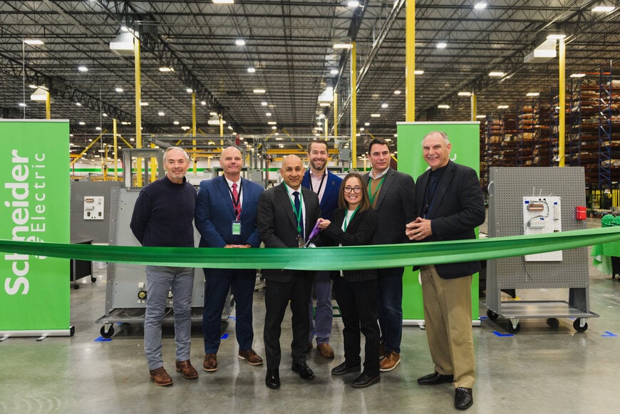 Schneider Electric opens new energy manufacturing plant