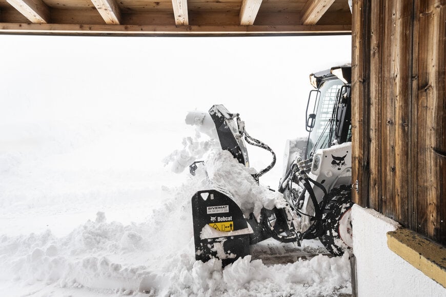 At 2,000 Meters, Bobcat Leads the Way in the French Alps