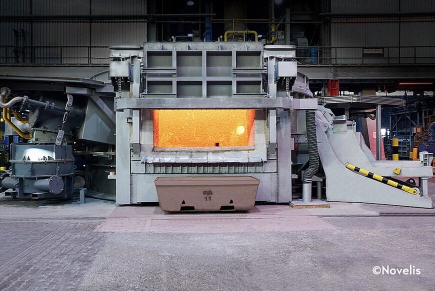 Novelis and Fives partner to advance energy efficiency in aluminium recycling