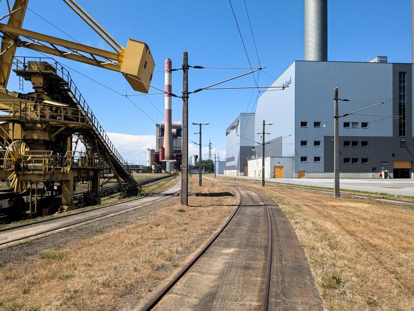 PJM und Boom Software utilising the feeder line of a decommissioned coal-fired power station