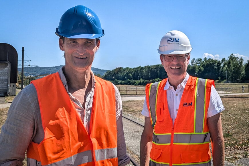 PJM und Boom Software utilising the feeder line of a decommissioned coal-fired power station