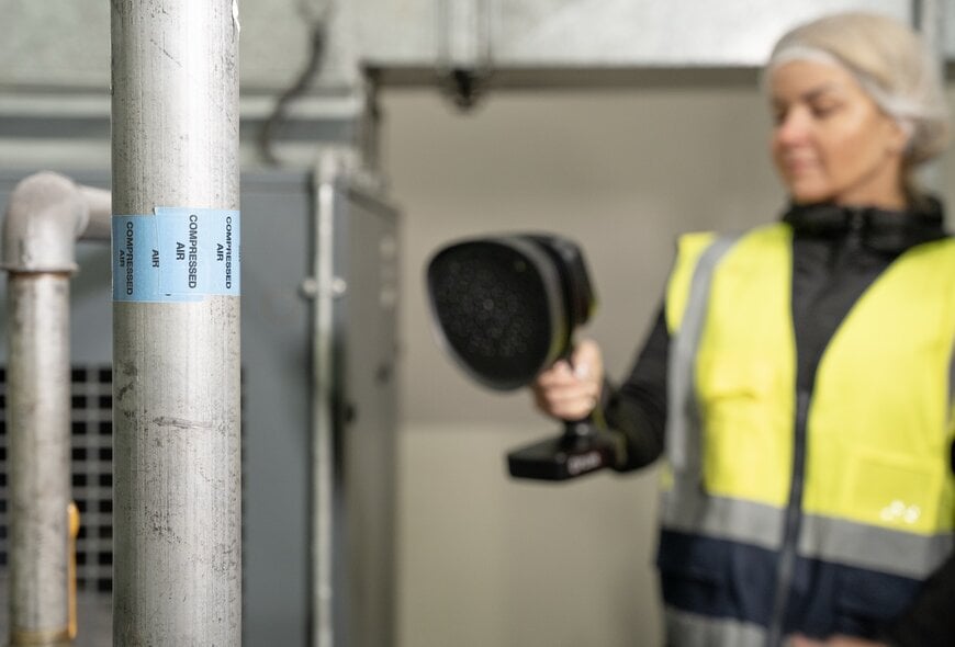 Reducing Energy Loss and Improving Safety in Glass Production with Acoustic Imaging