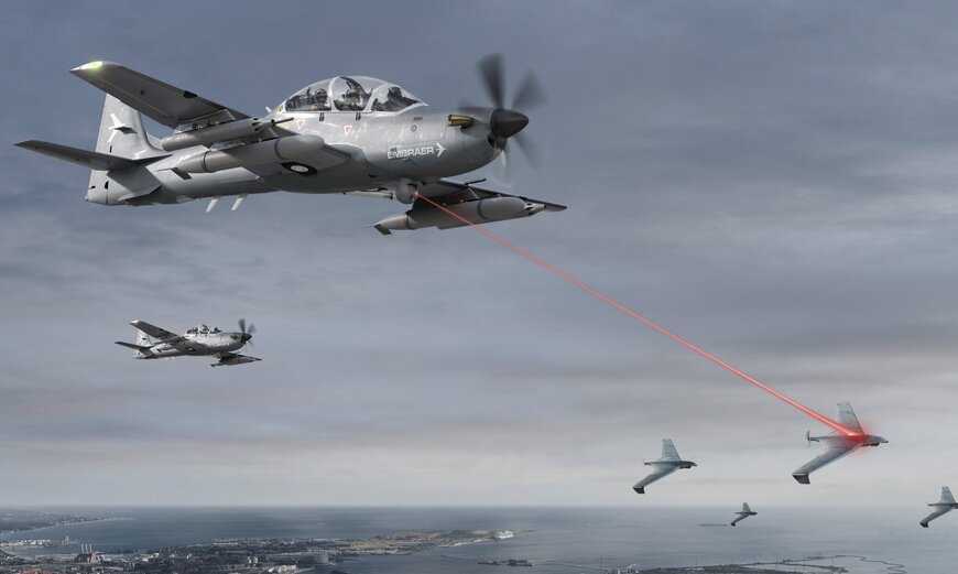 Embraer Expands A-29 Super Tucano Capabilities to Counter Drones