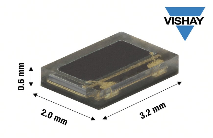 Vishay Launches Compact High-Sensitivity Photodiode for Biomedical Devices