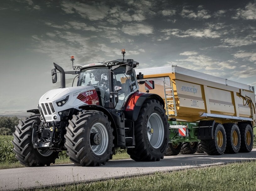 All-new Cervus CVT becomes flagship STEYR high-hp tractor
