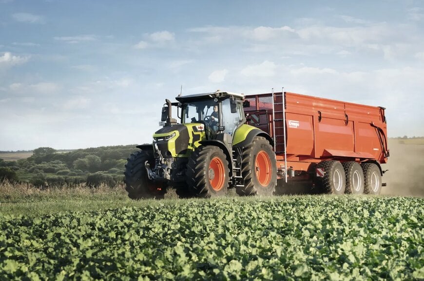 CLAAS Unveils AXION 9&nbsp;Tractor Series with Advanced Automation Features