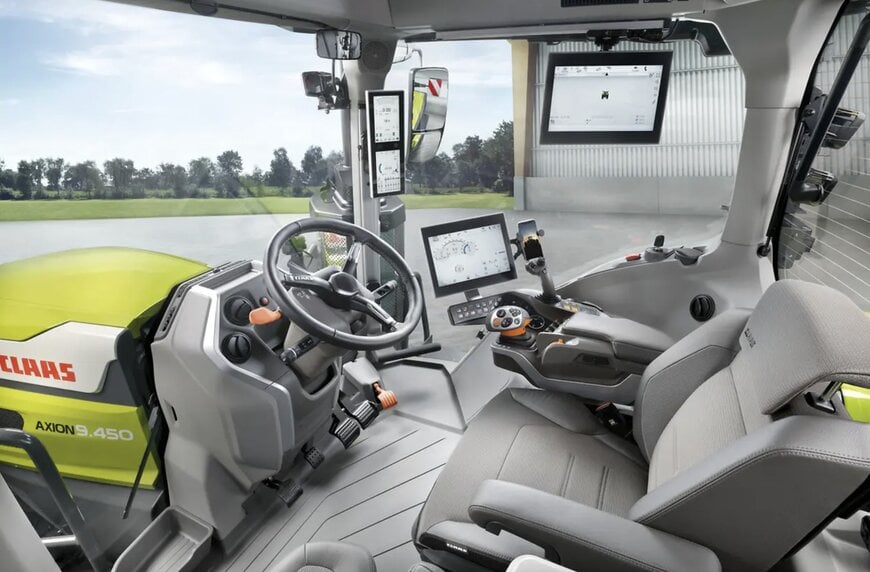 CLAAS Unveils AXION 9&nbsp;Tractor Series with Advanced Automation Features