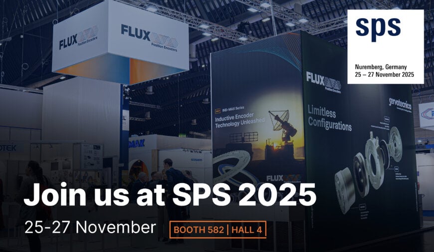 FLUX GmbH to Showcase New Inductive Encoder Innovations at SPS 2025