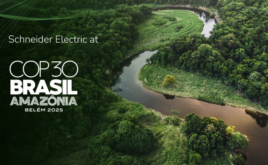 A Schneider Electric az elektrifikációról és dekarbonizációról tárgyal a COP30 csúcson