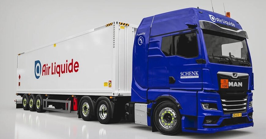 Air Liquide Brings Hydrogen-Powered Trucks to Its Dutch Logistics Fleet