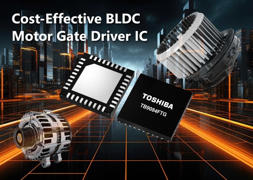 Toshiba's new gate driver electrifies cost-effective automotive motors