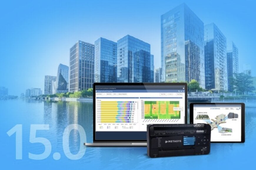 Johnson Controls presents Metasys 15.0 open building automation system