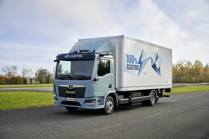 K&uuml;hlvariante MAN eTGL feiert Premiere auf der Solutrans 2025