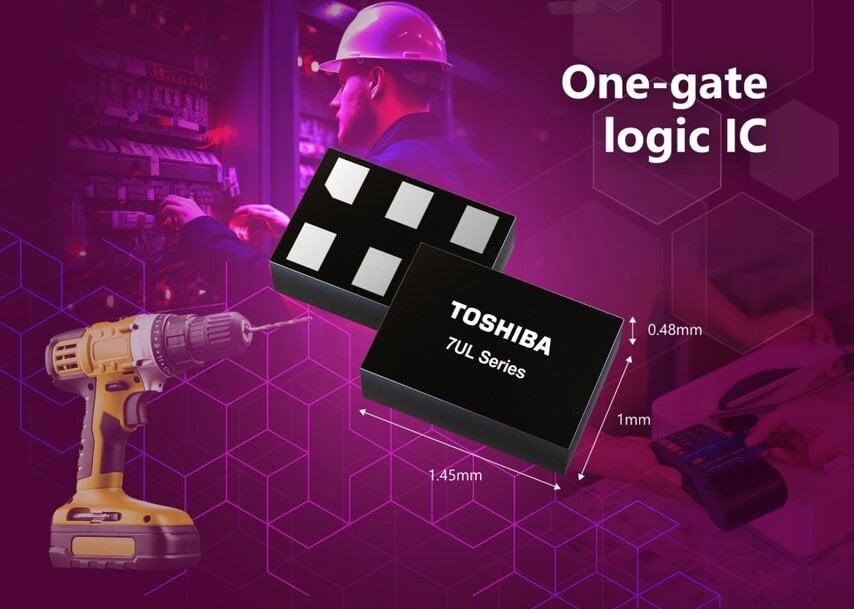 Toshiba expands low-voltage single-gate logic device