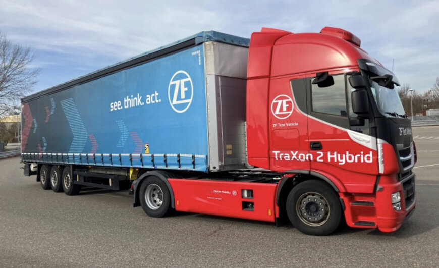 Hybridgetriebe von ZF für schwere LKW im Praxistest
