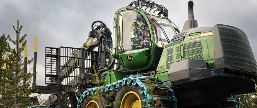 John Deere Introduces High-Capacity 1610G Forwarder